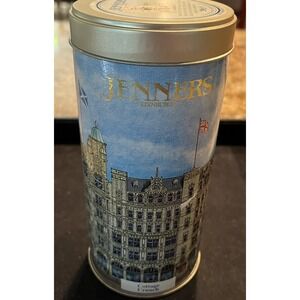 Vintage Jenners Edinburgh Cottage Crunch Tin Original Tags 1999